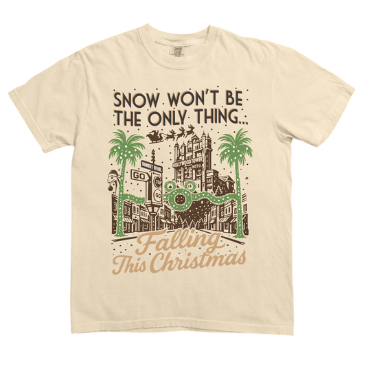 Hollywood At Christmas Tee